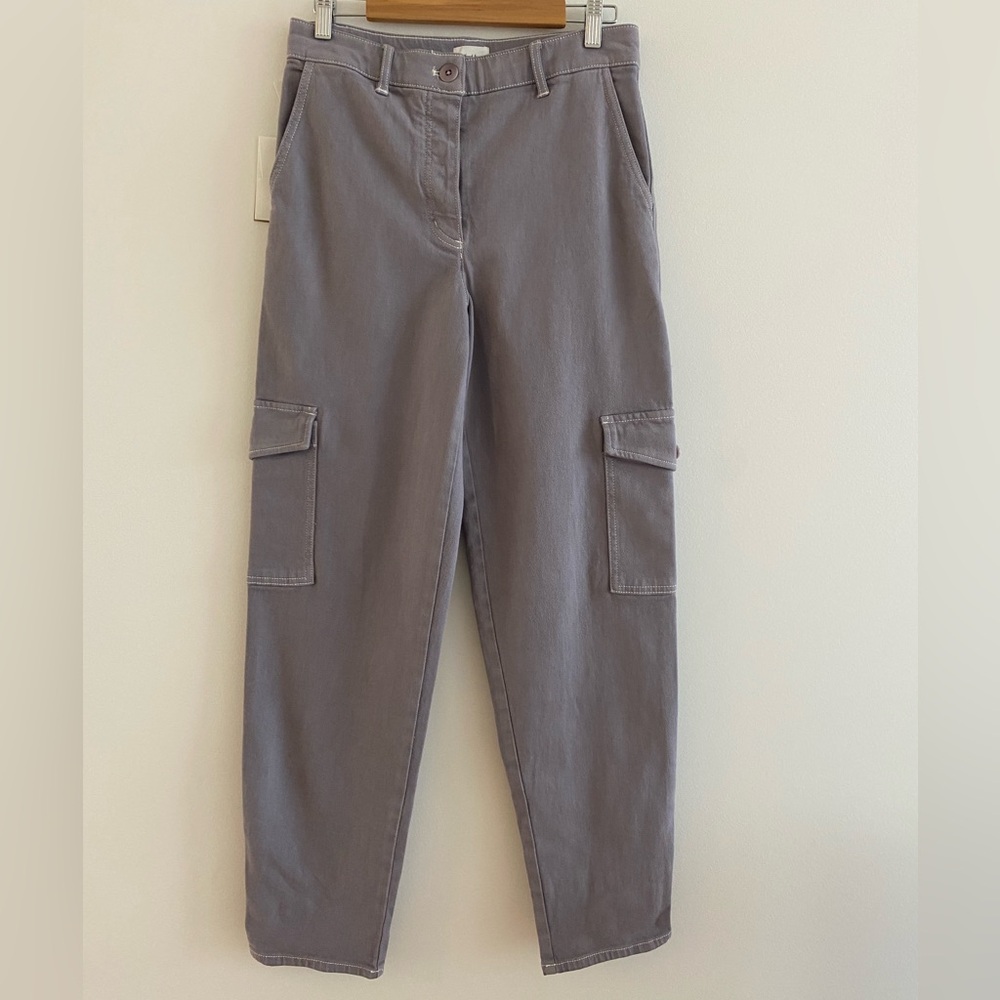 NWT Wilfred Free Purple Slate Modern Cargo, Size 6